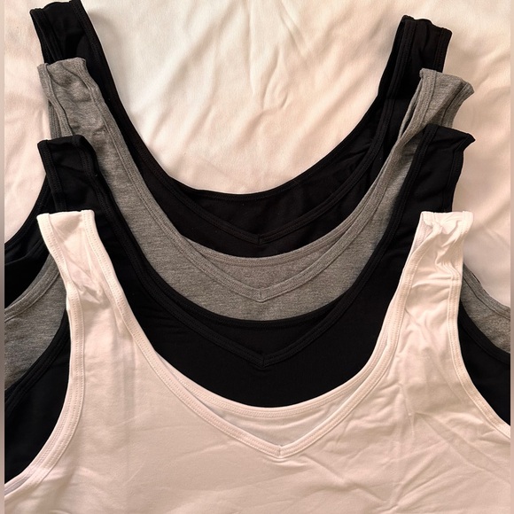 Felina Reversible Cotton Womens Tank Top | 4-Pack - Picture 14 of 14